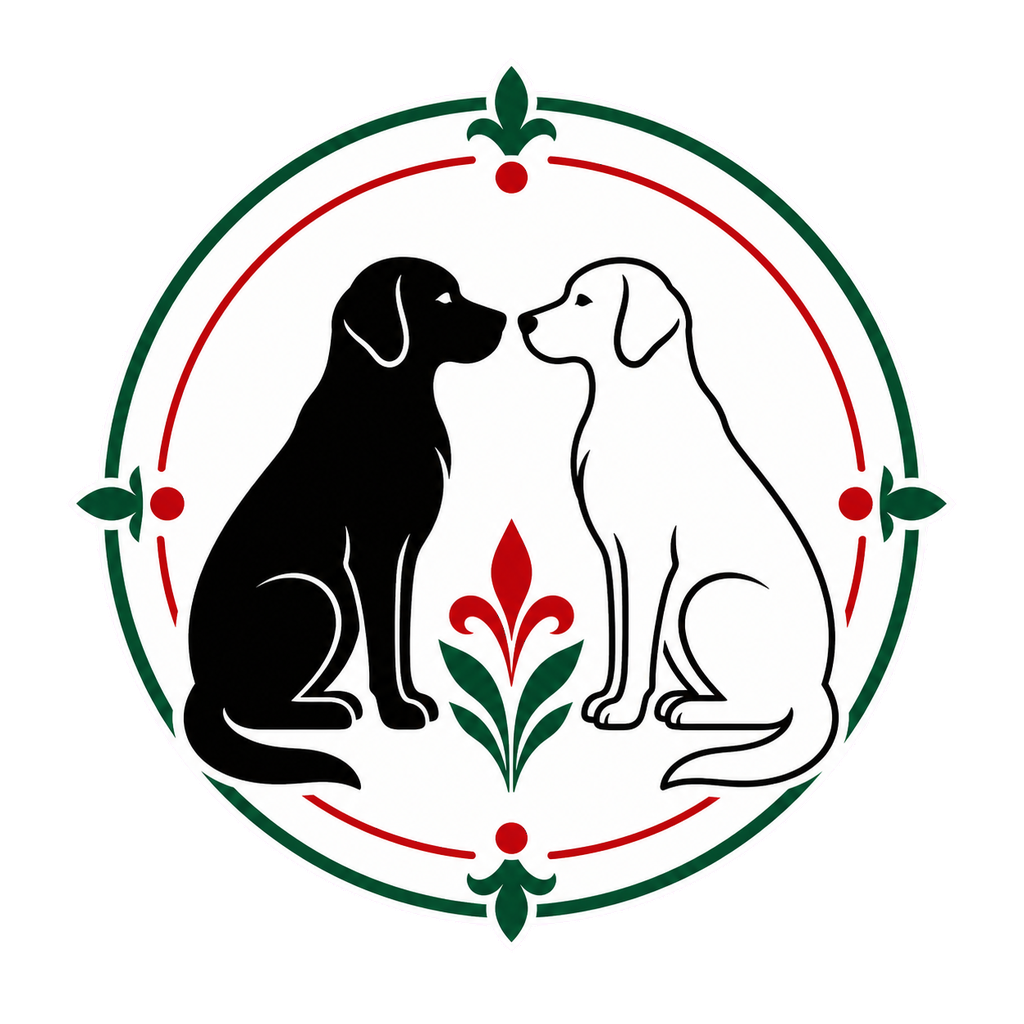 CHIEN NOIR & CHIEN BLANC