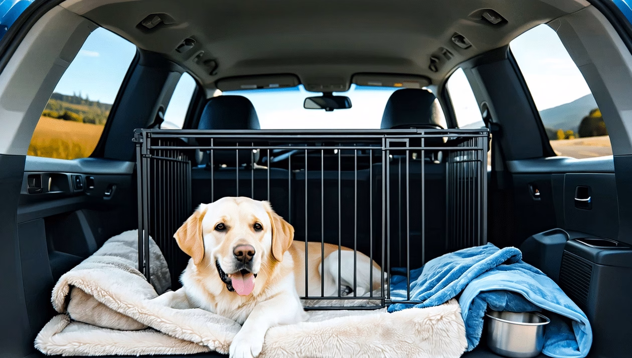 Voyager avec son chien en voiture, train ou avion sans stress